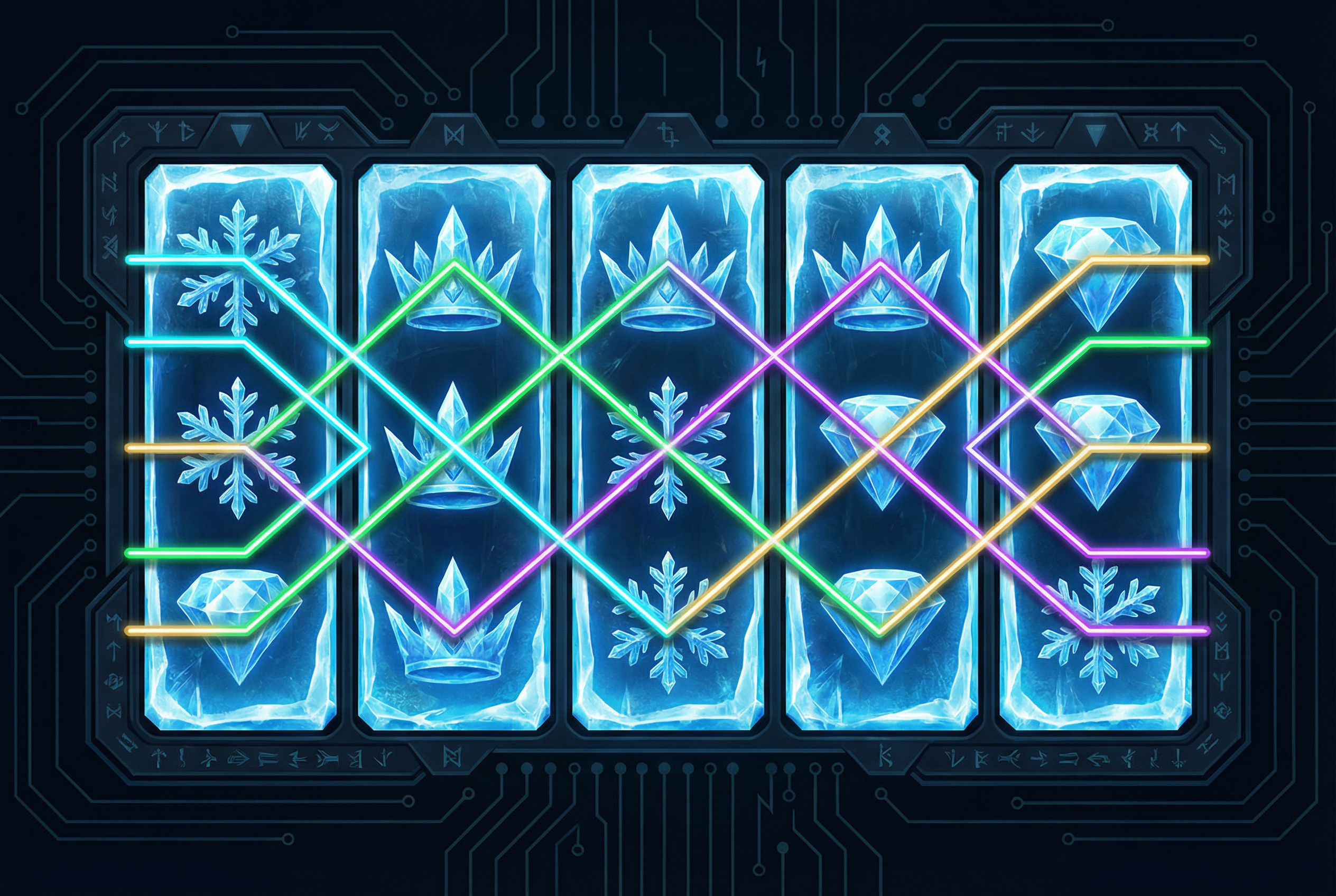 冰川角子机赔付线图解 - AG棋牌